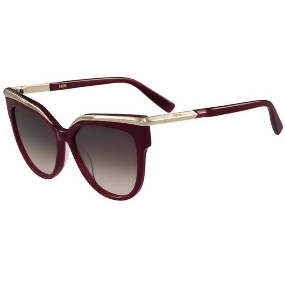 MCM Womens Gorgeous Sunglasses In Red MCM637S 56 □ 16 140 Made In ITALY